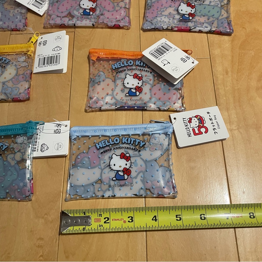NWT small clear Sanrio pouches - Picture 3 of 4